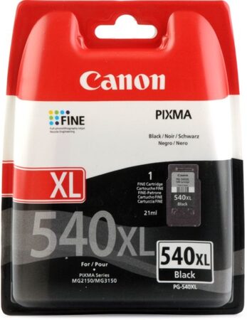 Inkoustová náplň Canon PG-540 XL, 600 stran originální - černý (5222B005)