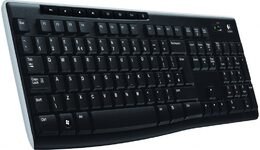 Klávesnice Logitech Wireless Keyboard K270 CZ/SK - černá (920003741)