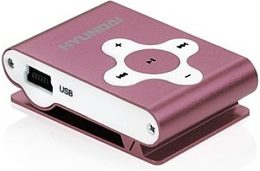 MP3 přehrávač Hyundai MP 212, micro SD slot, stříbrný (MP212S)