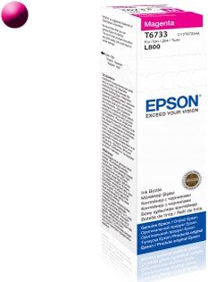 Inkoustová náplň Epson T6733, 70ml originální - červený (C13T67334A10)