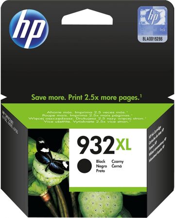 Inkoustová náplň HP No.932XL, 1000 stran originální - černá (CN053AE)