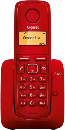 Domácí telefon Siemens Gigaset A120 - červený