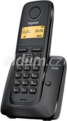 Domácí telefon Siemens Gigaset A120 duo - černý