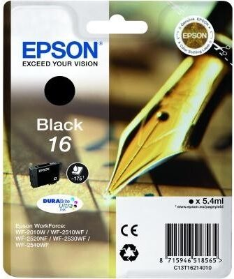 Inkoustová náplň Epson 18, 175 stran - černá