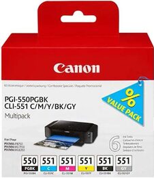 Canon CLI-551BK - originální