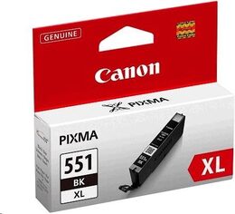 Inkoustová náplň Canon CLI-551XL BK, 4425 stran - černá