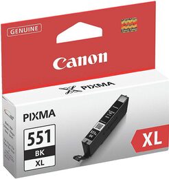 Inkoustová náplň Canon CLI-551XL Y, 685 stran - žlutá