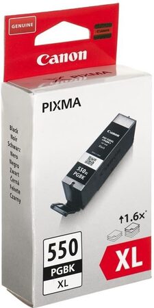 Inkoustová náplň Canon PGI-550XL PGBK, 500 stran originální - černá (6431B001)