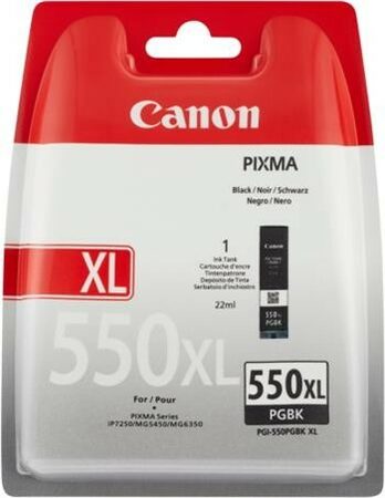 Inkoustová náplň Canon PGI-550XL PGBK, 500 stran originální - černá (6431B001)