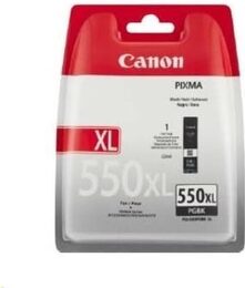 Inkoustová náplň Canon PGI-550XL PGBK, 500 stran originální - černá (6431B001)