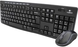 Klávesnice s myší Logitech Wireless Combo MK270, CZ  - černá (920004527)