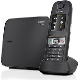 Domácí telefon Siemens Gigaset E630 - černý (GIGASETE630)