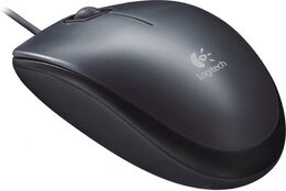 Myš Logitech B100 / optická / 3 tlačítka / 800dpi - černá (910003357)