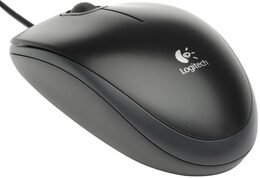 Myš Logitech B100 / optická / 3 tlačítka / 800dpi - černá (910003357)