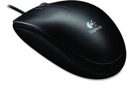 Myš Logitech B100 / optická / 3 tlačítka / 800dpi - černá (910003357)