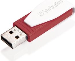 Flash USB Verbatim Store 'n' Go Swivel 16GB USB 2.0 - červený