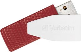 Flash USB Verbatim Store 'n' Go Swivel 16GB USB 2.0 - červený