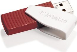 Flash USB Verbatim Store 'n' Go Swivel 16GB USB 2.0 - červený