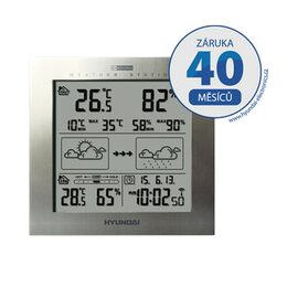 Meteostanice Hyundai WS 2244, barva dřeva (WS2244W)