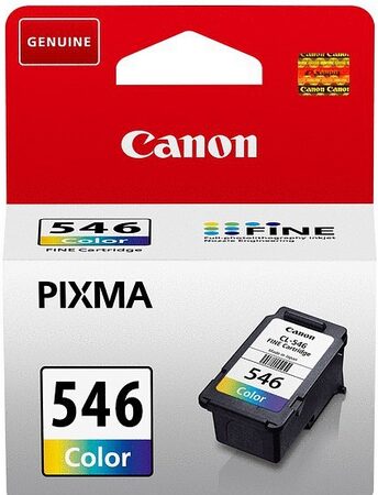 Inkoustová náplň Canon CL-546, 180 stran originální - červená/modrá/žlutá (8289B001)