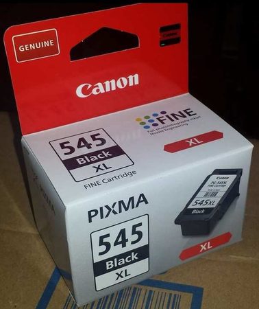 Inkoustová náplň Canon PG-545XL, 400 stran, originální - černá (8286B001)