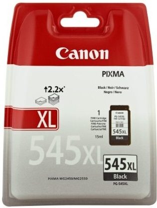 Inkoustová náplň Canon PG-545XL, 400 stran, originální - černá (8286B001)