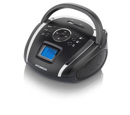 Radiopřijímač Hyundai TR 1088 SU3SB,  MP3/USB/SD, stříbrný/černý (TR1088SU3SB)