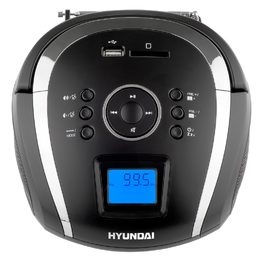 Radiopřijímač Hyundai TR 1088 SU3SB,  MP3/USB/SD, stříbrný/černý (TR1088SU3SB)