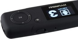 MP3 přehrávač Hyundai MP 366 FM, 4GB, růžový (MP366GB4FMP)