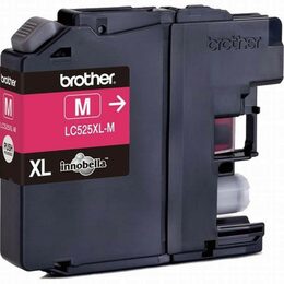 Inkoustová náplň Brother LC-525XLM (magenta, 1300 str.) - originální (LC525XLM)