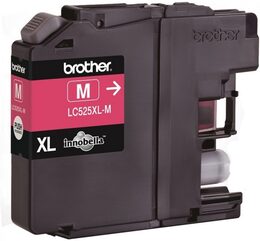 Inkoustová náplň Brother LC-525XLM (magenta, 1300 str.) - originální (LC525XLM)