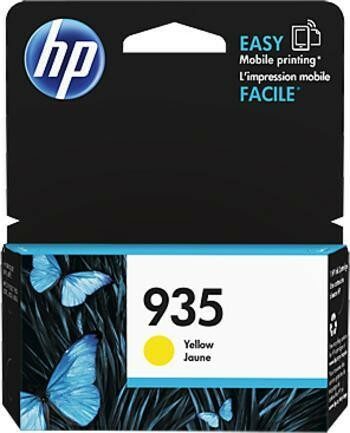 Inkoustová náplň HP 935, 400 stran - žlutá