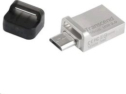 Flash USB Transcend JetFlash 880 16GB OTG USB 3.0 - kovový (TS16GJF880S)