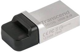 Flash USB Transcend JetFlash 880 16GB OTG USB 3.0 - kovový (TS16GJF880S)