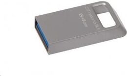 Flash USB Kingston DataTraveler Micro 3.1 64GB USB 3.1 - kovový (DTMC364GB)