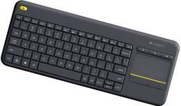 Klávesnice Logitech Wireless Keyboard K400 Plus, CZ/SK - černá (920007151)