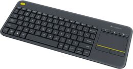 Klávesnice Logitech Wireless Keyboard K400 Plus, CZ/SK - černá (920007151)