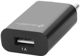 Nabíječka do sítě GoGEN ACH 100, 1x USB, 1A - bílá