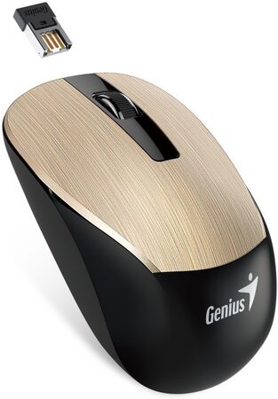 Myš Genius NX-7015 / optická / 3 tlačítka / 1600dpi - zlatá (31030119103)