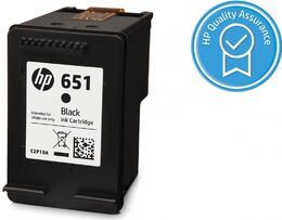 Inkoustová náplň HP No. 651, 600 stran, originální - černá (C2P10AE)