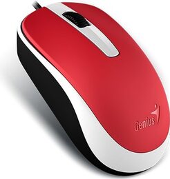 Myš Genius DX-120 / optická / 3 tlačítka / 1200dpi - červená (31010105109)