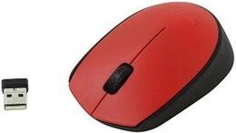 Myš Logitech Wireless Mouse M171 / optická / 2 tlačítka / 1000dpi - červená (910004641)
