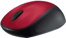 Myš Logitech Wireless Mouse M235 / optická / 3 tlačítka / 1000dpi - červená (910002496)