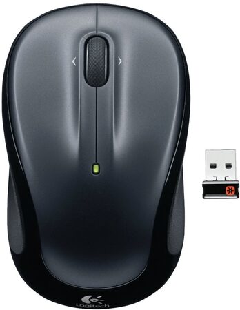 Myš Logitech Wireless Mouse M325 / optická / 3 tlačítka / 1000dpi - šedá (910002142)