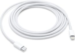 Kabel Apple USB-C/Lightning MFi, 2m - bílý (MKQ42ZMA)