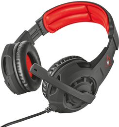 Headset Trust GXT Gaming 310 Radius - černá/červená (21187)