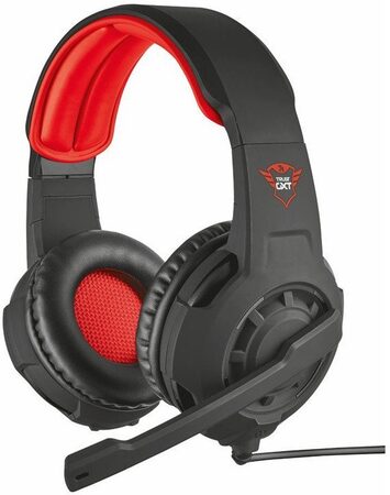 Headset Trust GXT Gaming 310 Radius - černá/červená (21187)