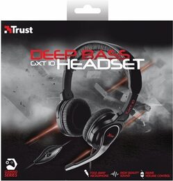 Headset Trust GXT Gaming 310 Radius - černá/červená (21187)