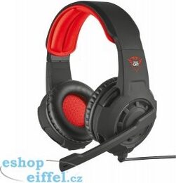 Headset Trust GXT Gaming 310 Radius - černá/červená (21187)