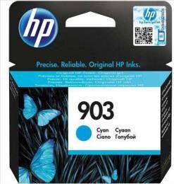 Inkoustová náplň HP 903, 315 stran - azurová originální (T6L87AE)